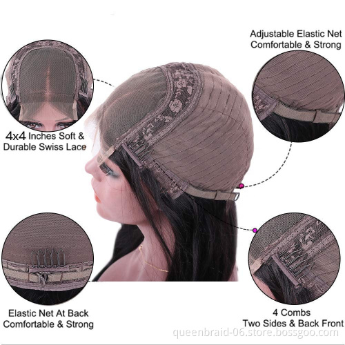 Body Wave Lace Front Human Hair Wig Brazilian Virgin Human Hair Lace Frontal Wig Density Pre Plucked With Baby Hair Natural